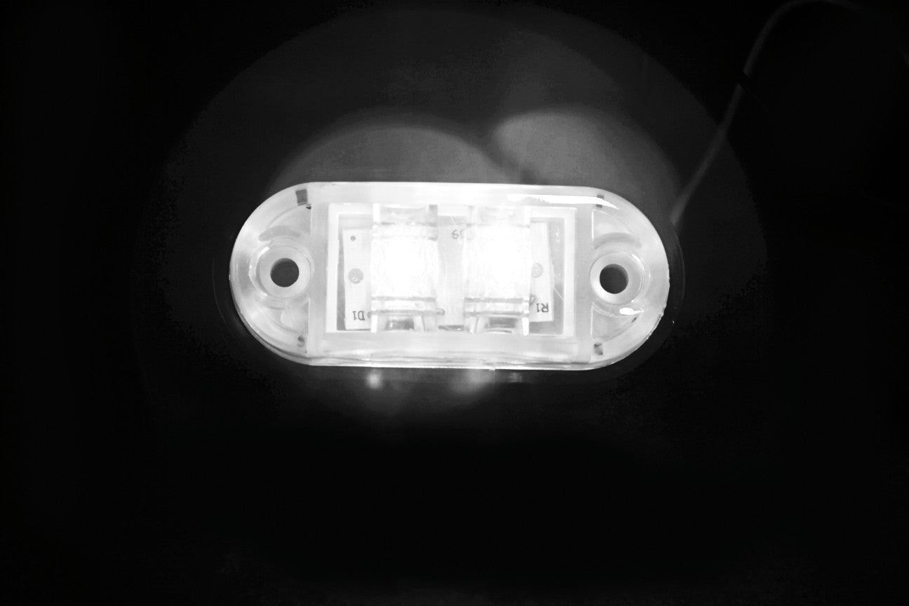 Luce decorativa - 2 Led - 24V - Bianco