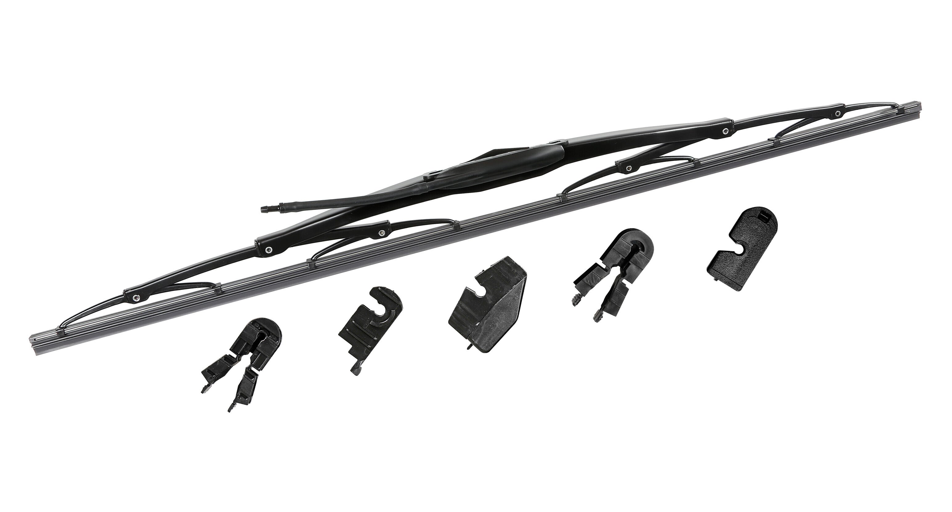 Optimax, spazzola tergicristallo per camion e furgoni - 65 cm (26") - Con spruzzatori - 1 pz