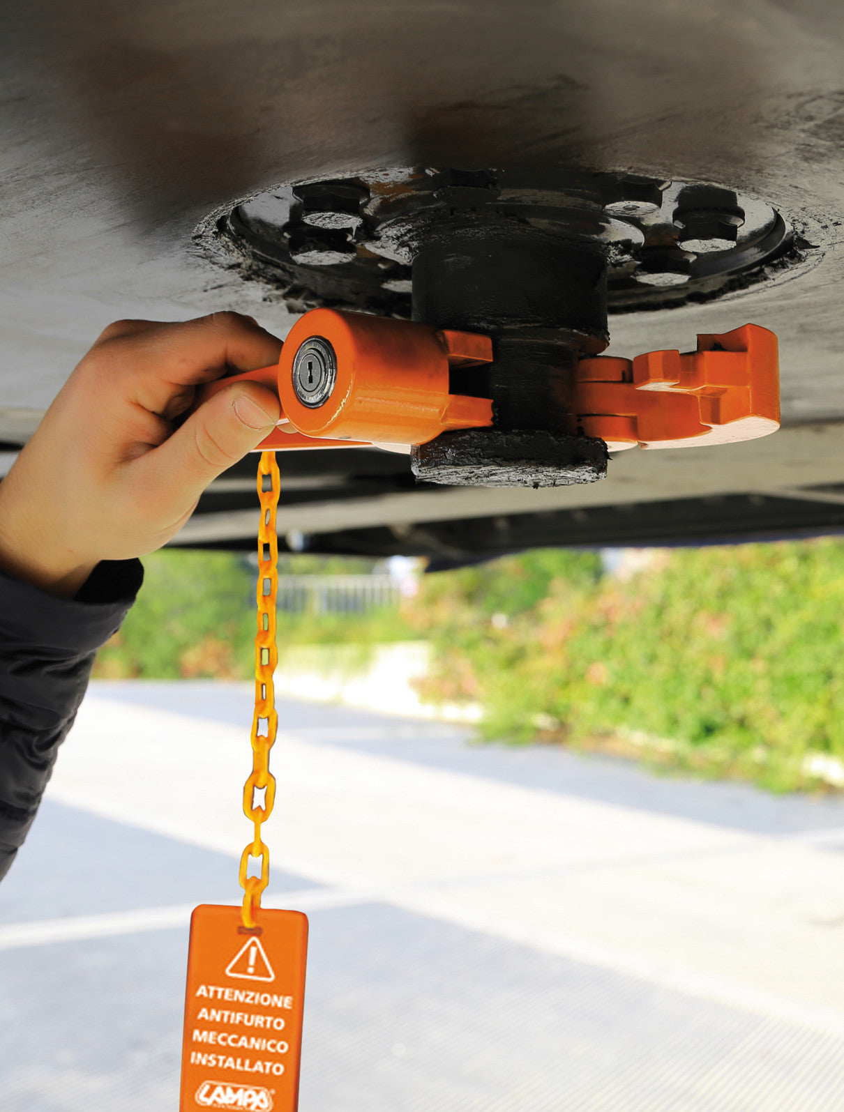 Secure Trailer, antifurto per semirimorchio