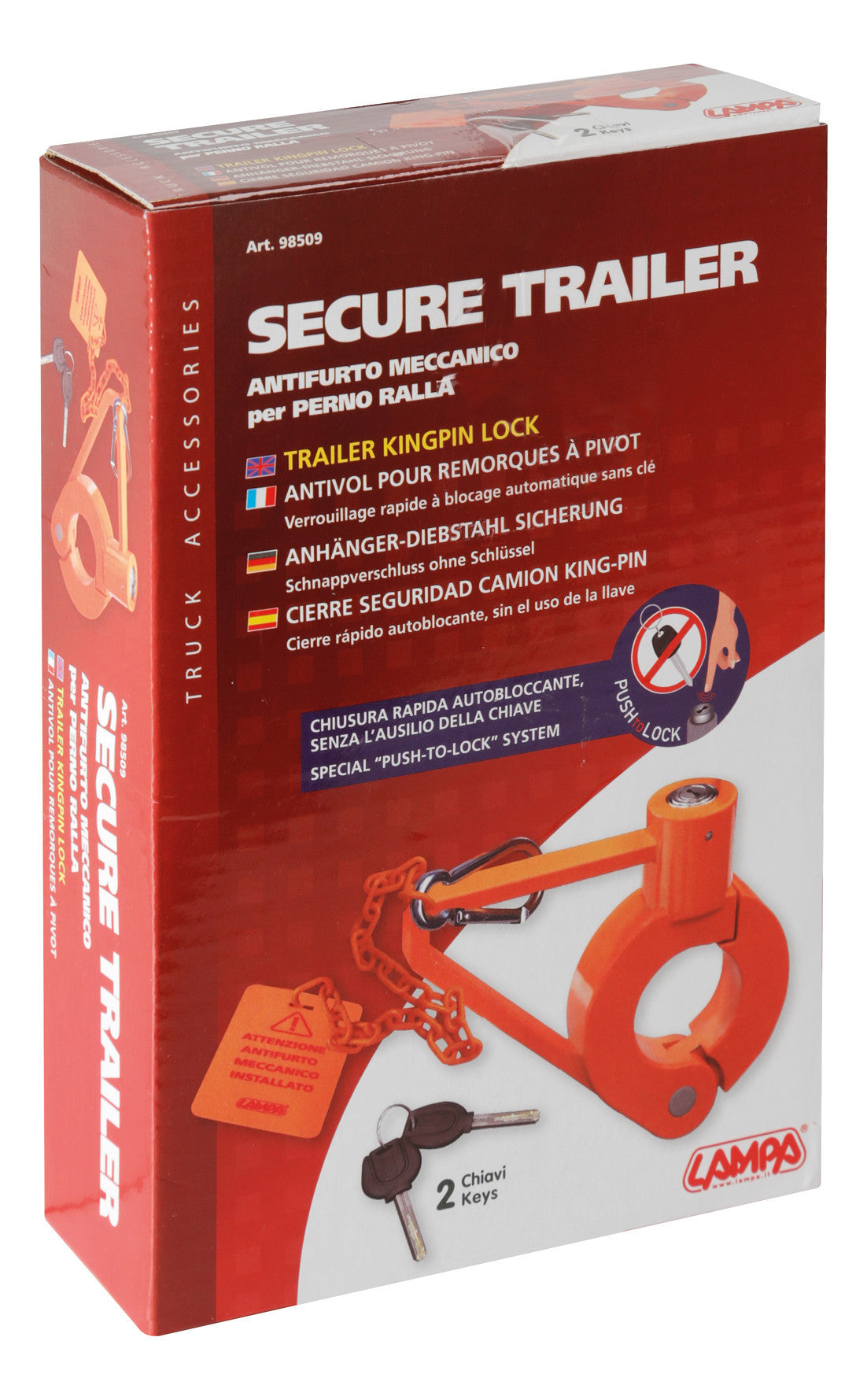 Secure Trailer, antifurto per semirimorchio