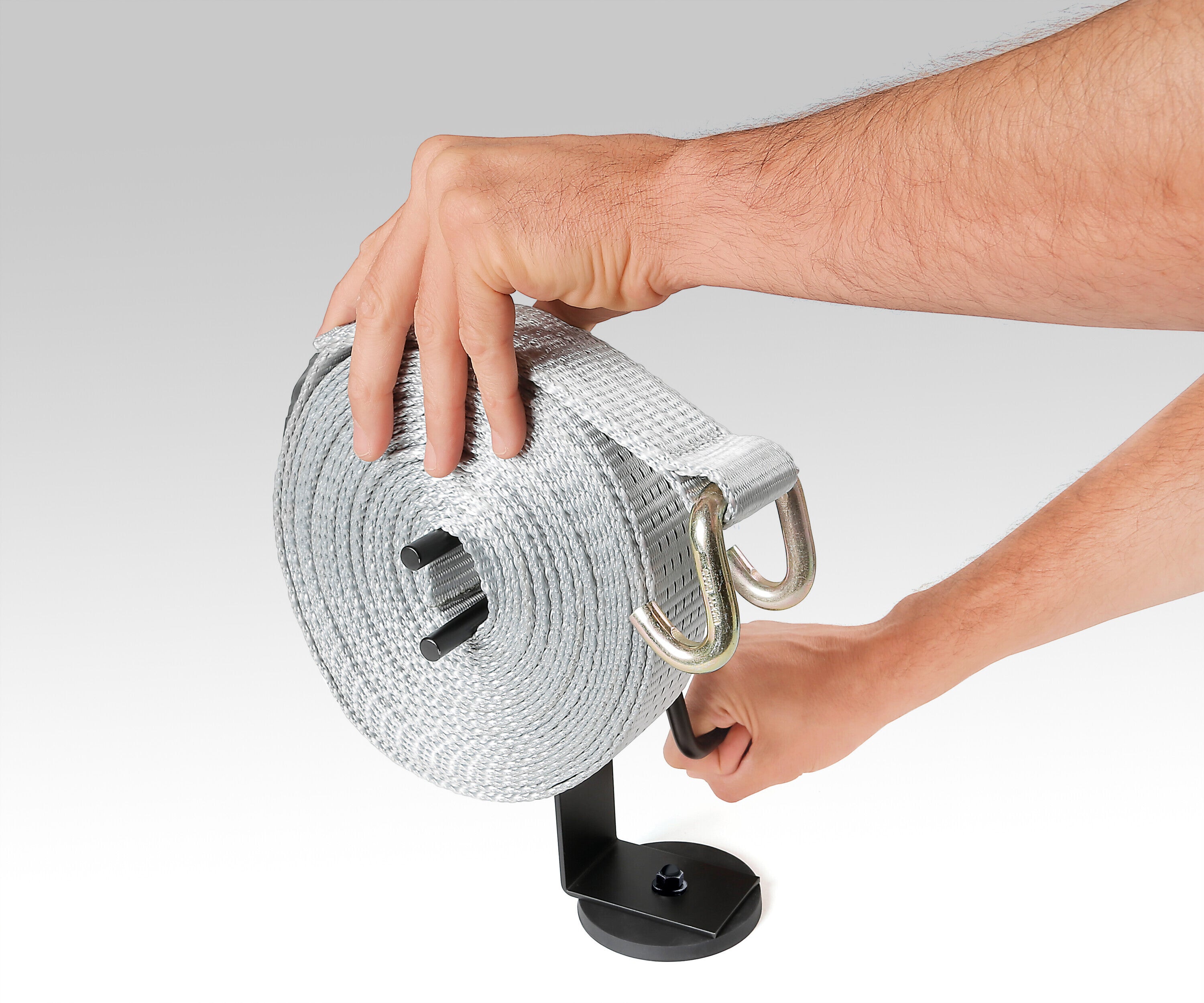 Magnetic-Vortex, arrotolatore per cinghie ferma carico