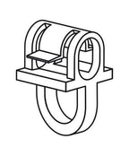 Scorrevoli per binari - G-2 - 25 pz