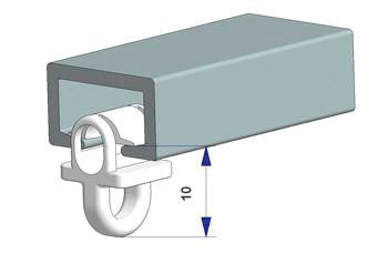 Scorrevoli per binari - G-2 - 25 pz