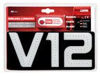 Emblema luminoso, 24V - V12