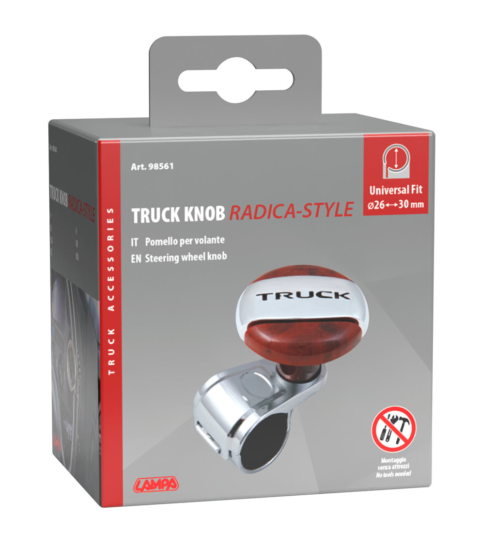 Pomello per volante camion - Radica style