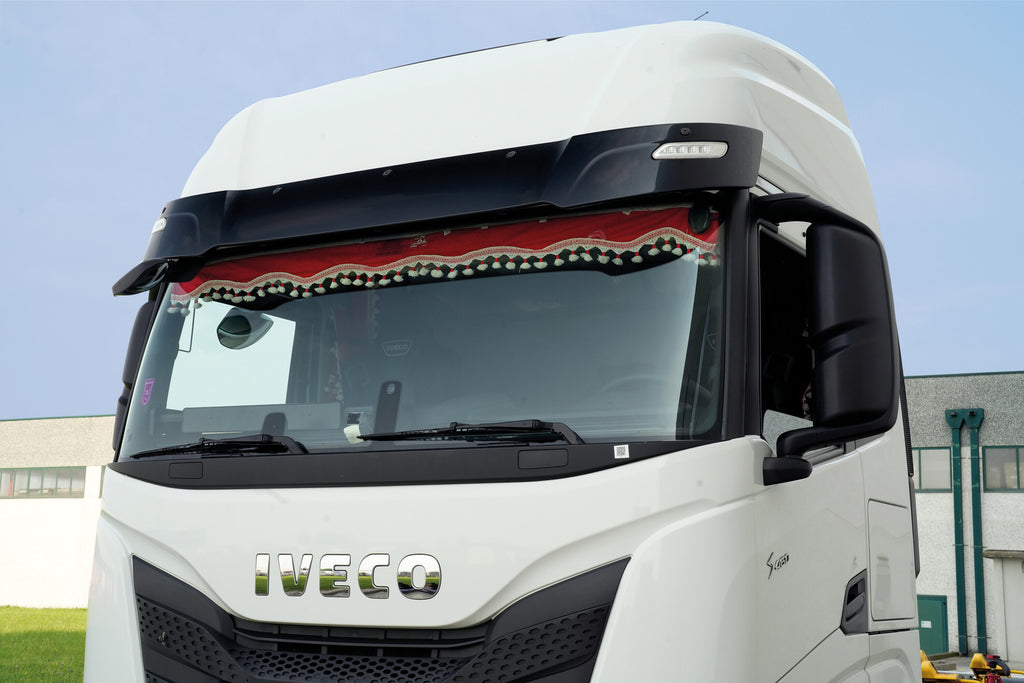 Oscura, fascia parasole per camion - Rosso