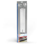 Porta targa ripetitrice in acciaio inox per rimorchi