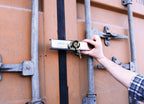 Zanna 2, lucchetto blocca-porte posteriore in acciaio cromato