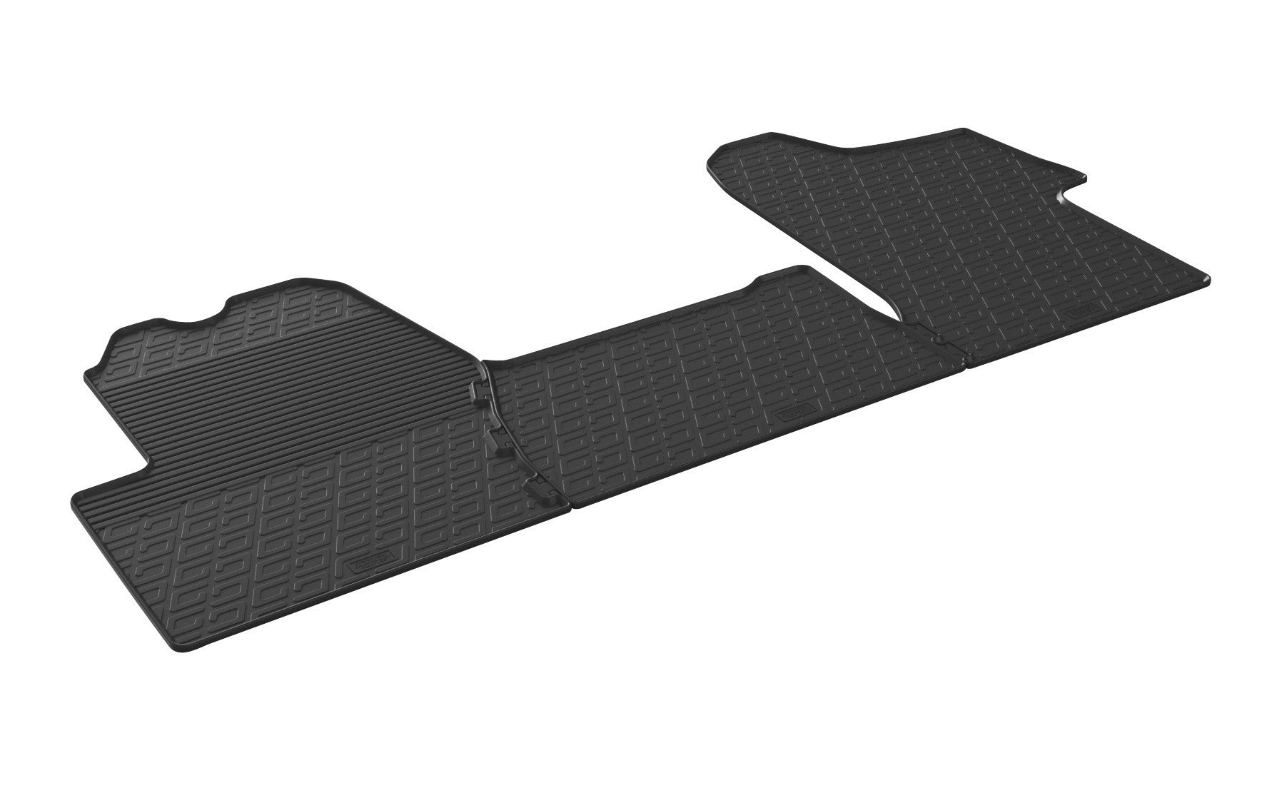 Set tappeti su misura in gomma - compatibile per Opel Movano (09/14>12/21) - Renault Master (09/14>06/24)