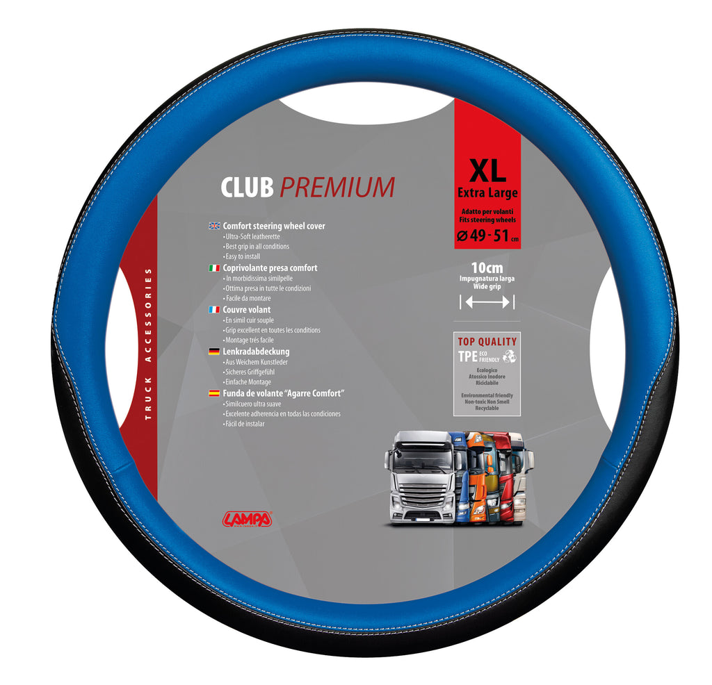 Club, coprivolante in Skeentex - XL - Ø 49/51 cm - Blu