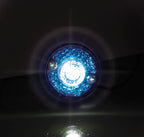 Coppia luci decorative - 1 Led - 24V - Blu