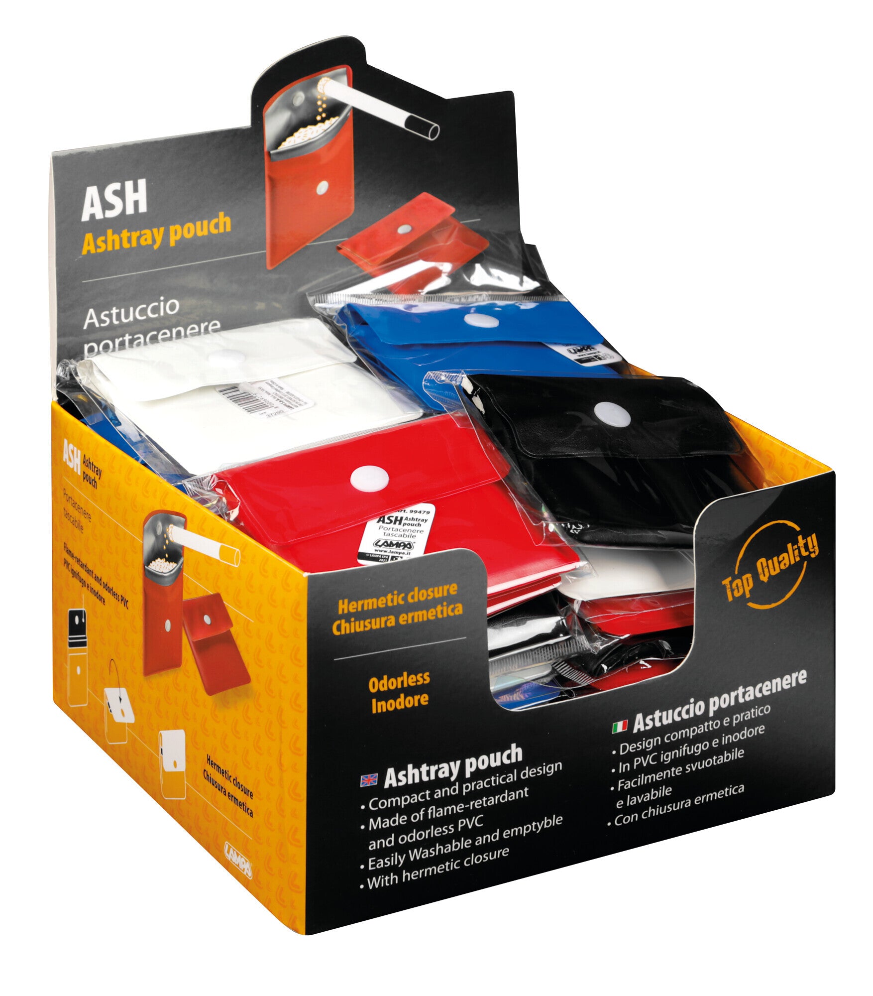 Ash, astuccio portacenere