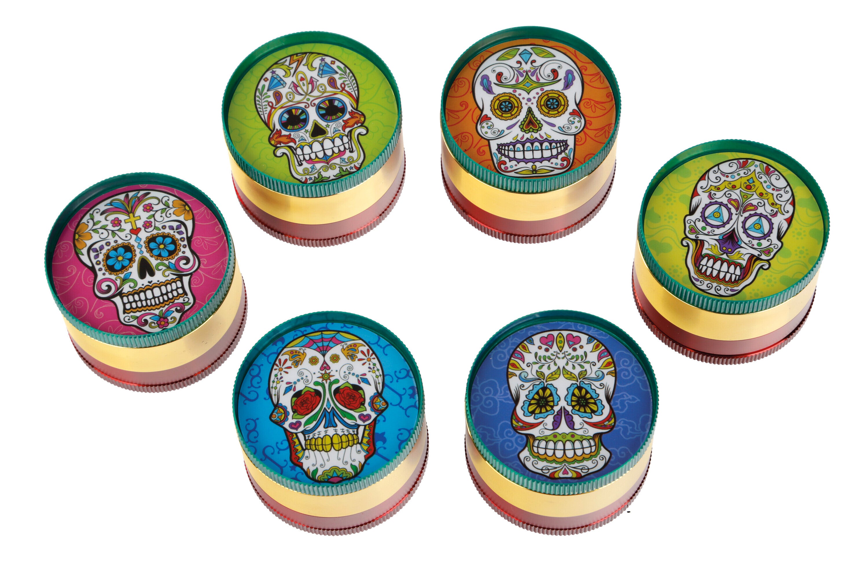 Skull, grinder trita tabacco