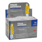 Poncho impermeabile anti pioggia, display 24 pz