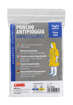 Poncho impermeabile anti pioggia, display 24 pz