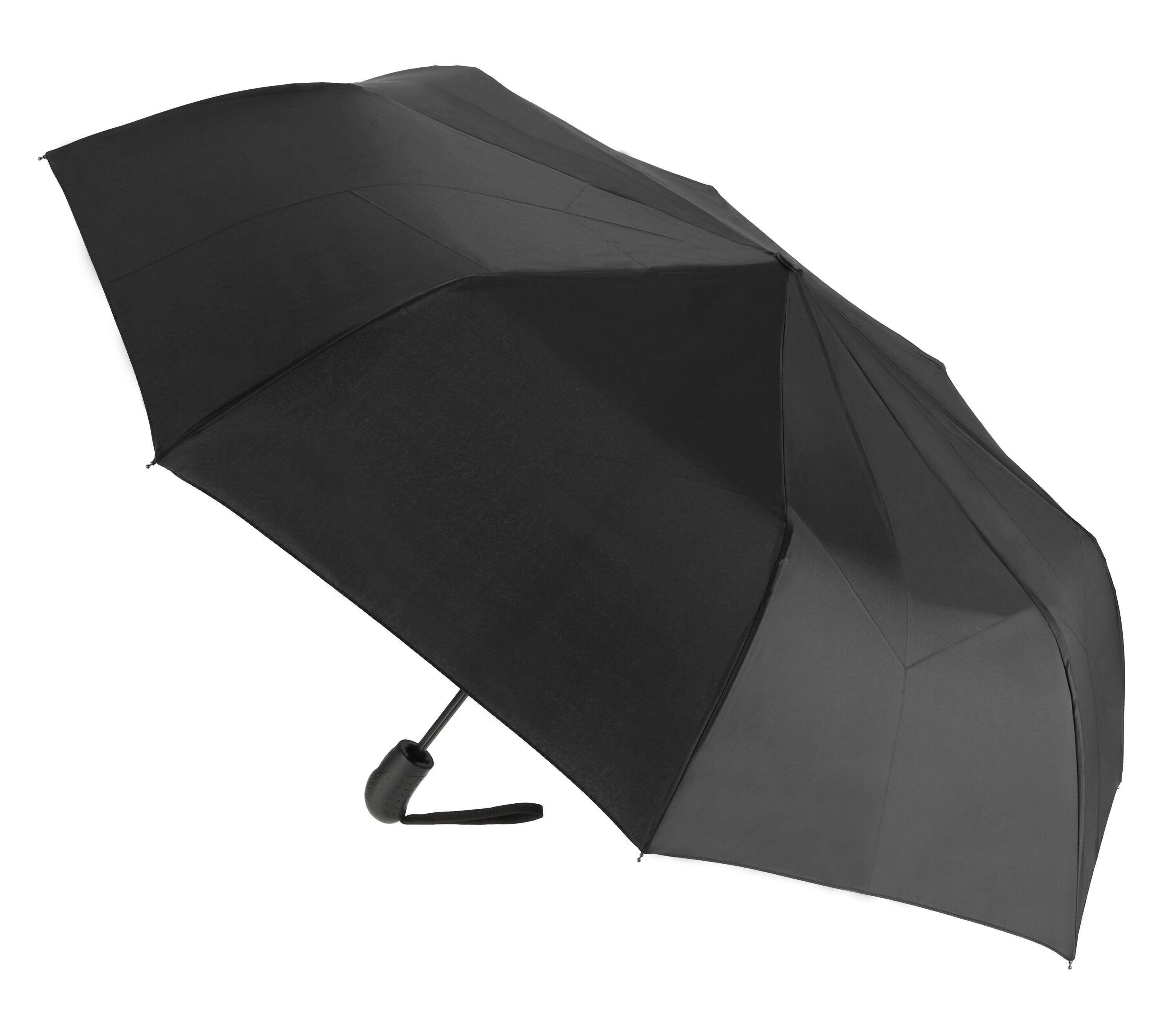 Compact Midi, ombrello pieghevole con apertura automatica - Ø 98 cm - Nero