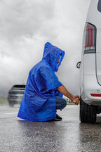 Go Dry, Poncho antipioggia - Blu