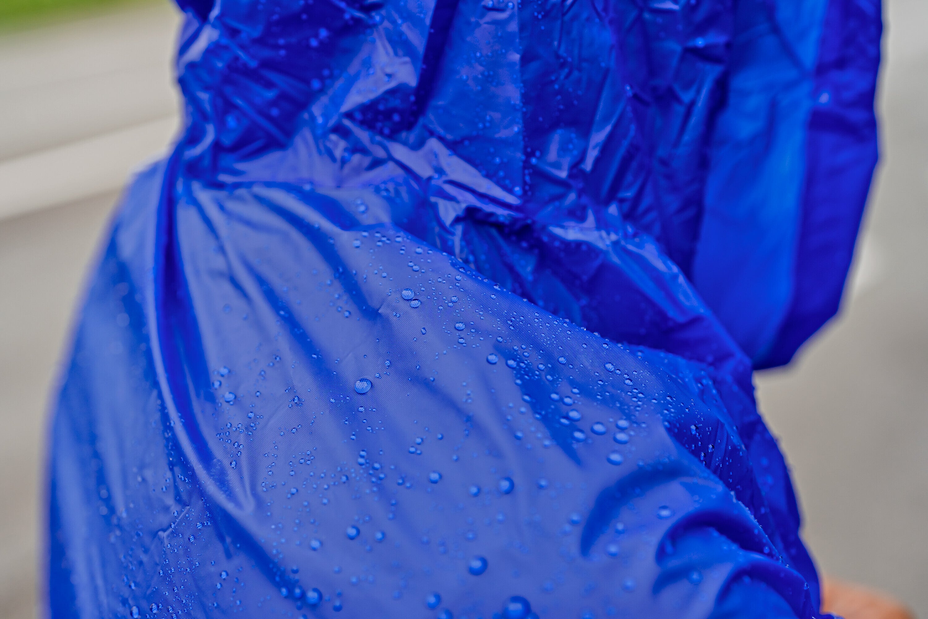 Go Dry, Poncho antipioggia - Blu