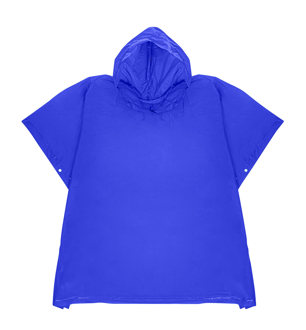 Go Dry, Poncho antipioggia - Blu