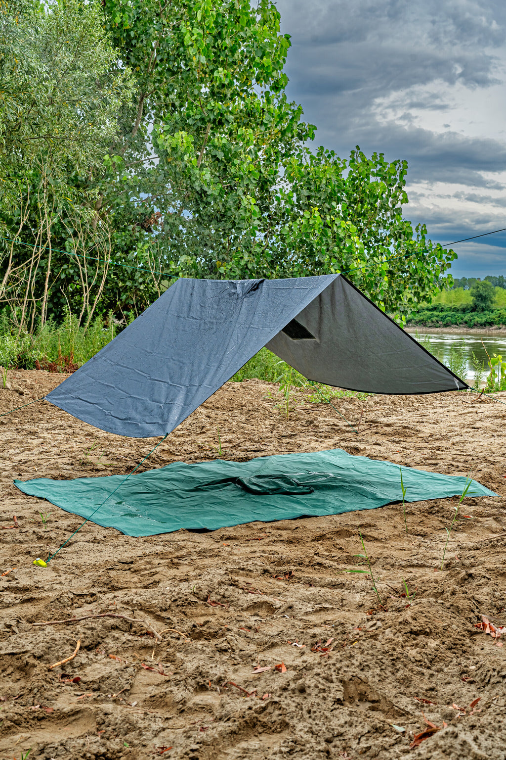 Adventure, poncho antipioggia multifunzione - Grigio