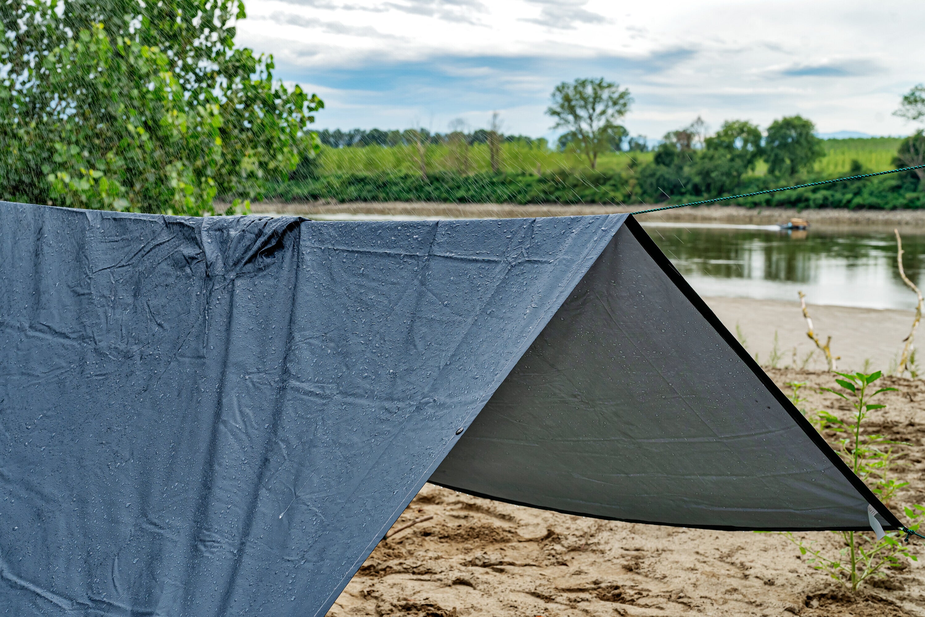 Adventure, poncho antipioggia multifunzione - Grigio