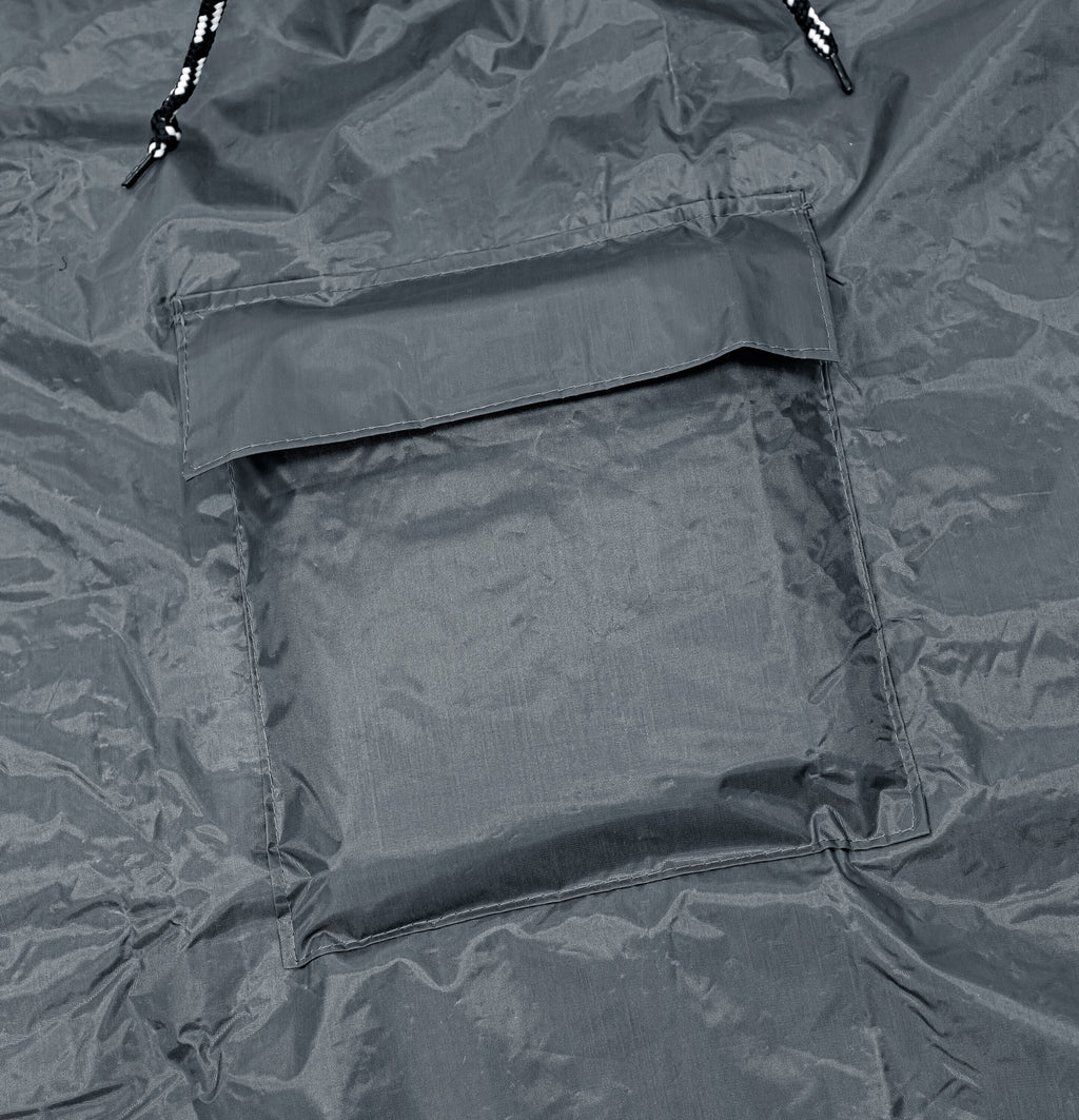 Adventure, poncho antipioggia multifunzione - Grigio