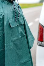 Adventure, poncho antipioggia multifunzione - Verde