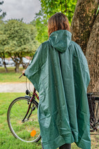 Adventure, poncho antipioggia multifunzione - Verde