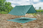 Adventure, poncho antipioggia multifunzione - Verde