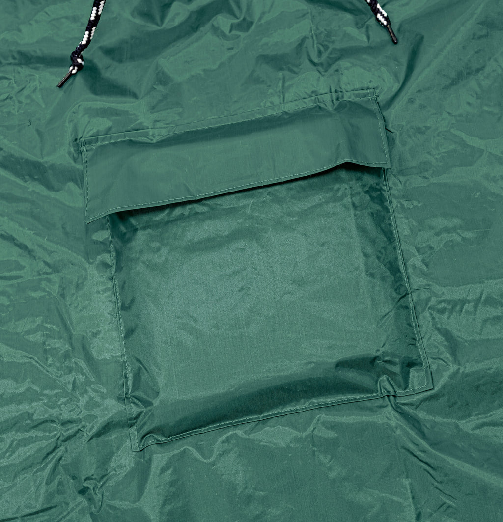 Adventure, poncho antipioggia multifunzione - Verde