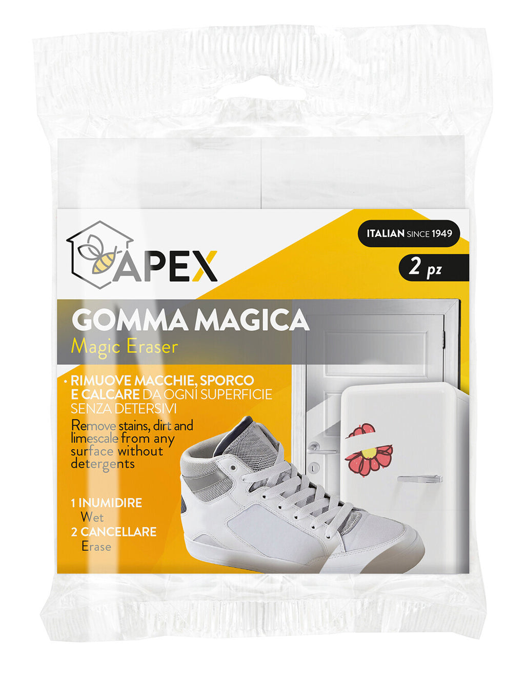 Gomma magica, 2 pz