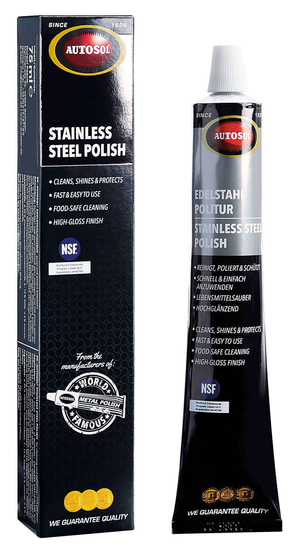 Polish per acciaio inox - 75 ml