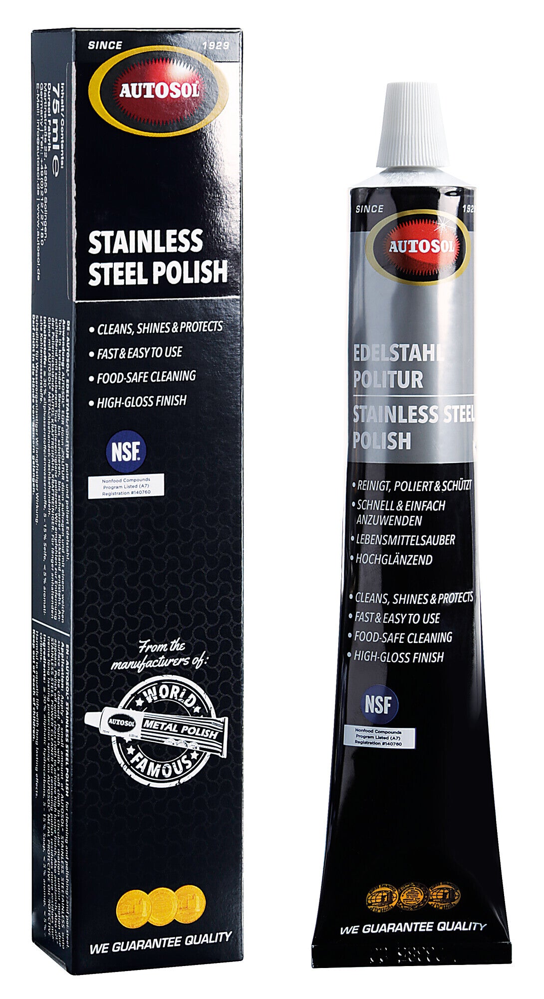 Polish per acciaio inox - 75 ml