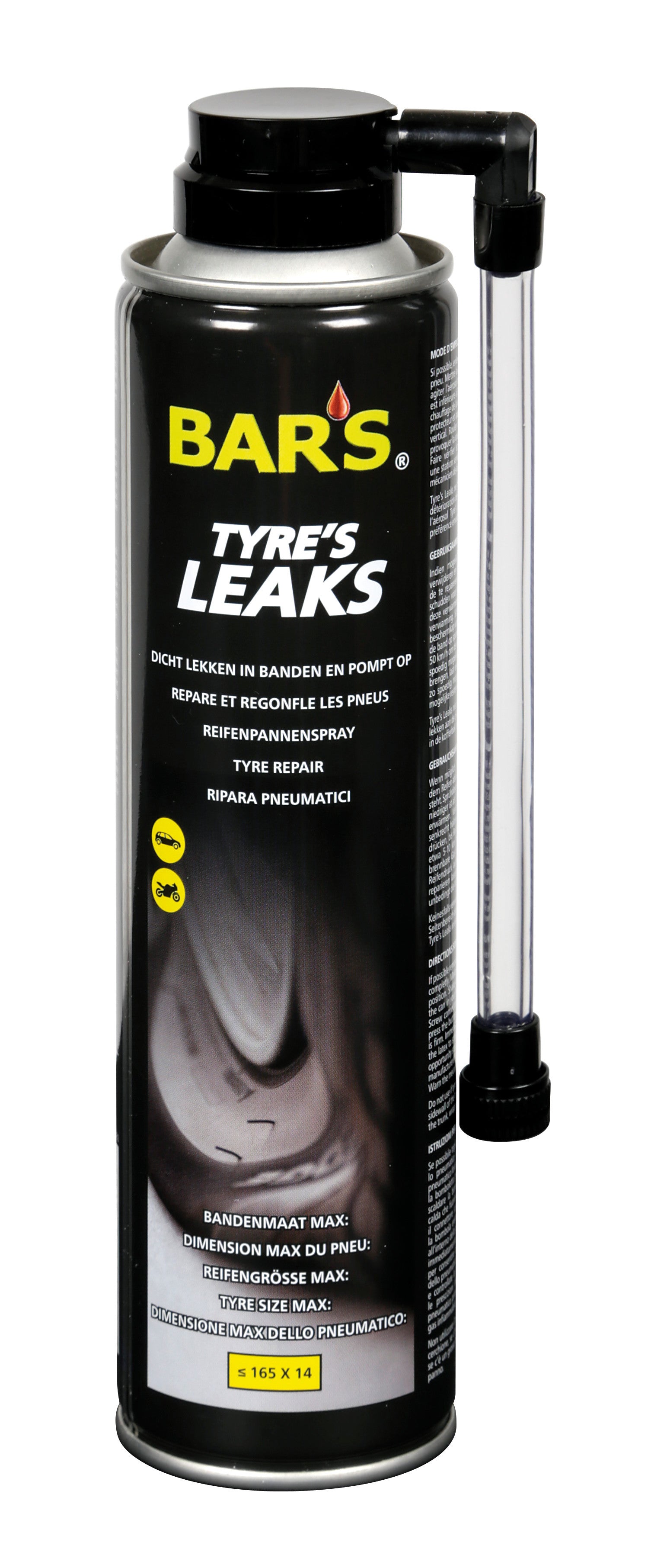 Bar's Tyre’s Leaks, gonfia e ripara pneumatici - 300 ml