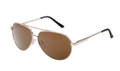 500, occhiali da sole, set 2 pz - Gold/Brown
