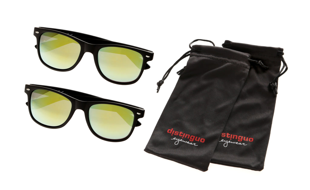 503, occhiali da sole, set 2 pz - Black/Orange