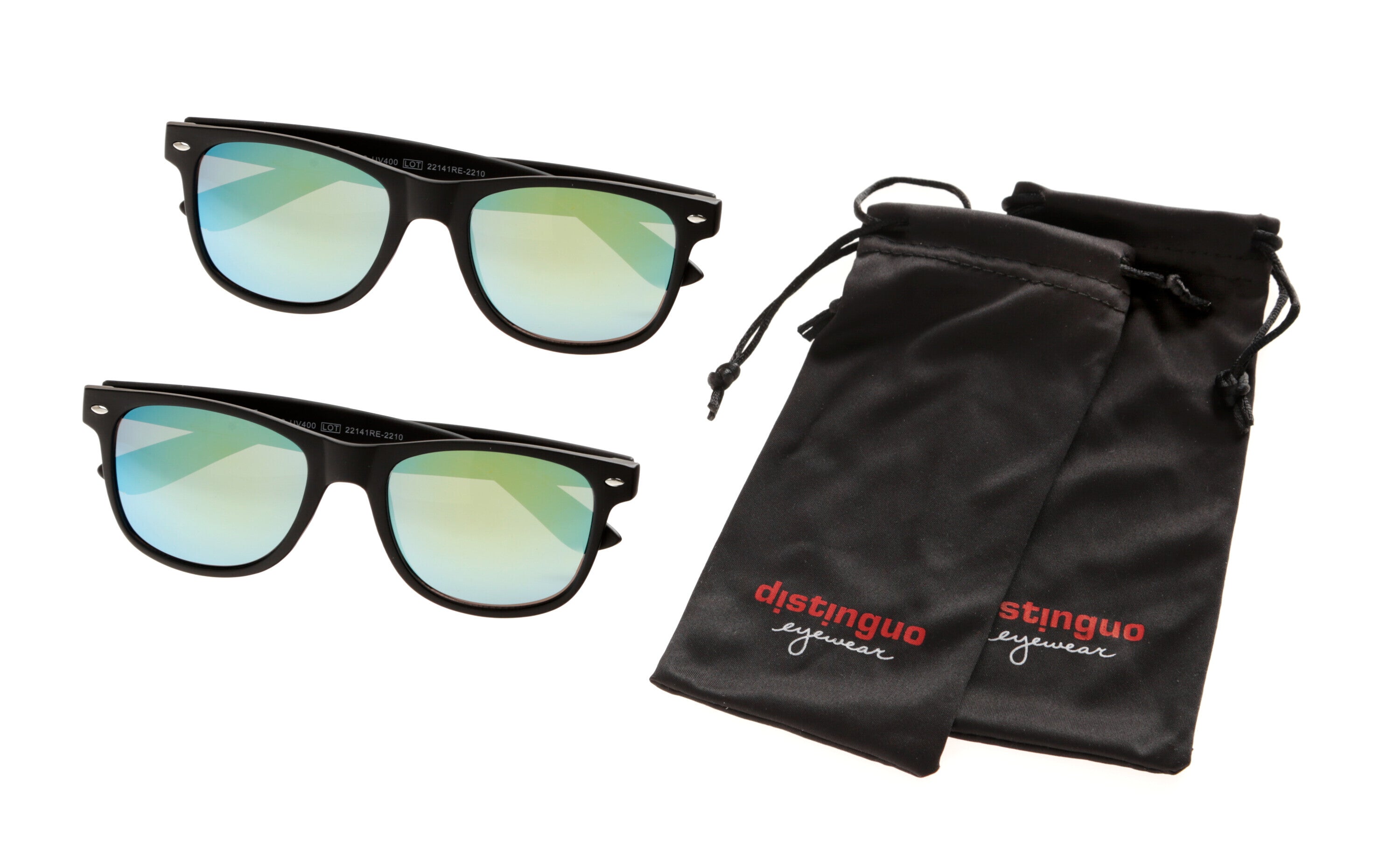 503, occhiali da sole, set 2 pz - Black/Yellow
