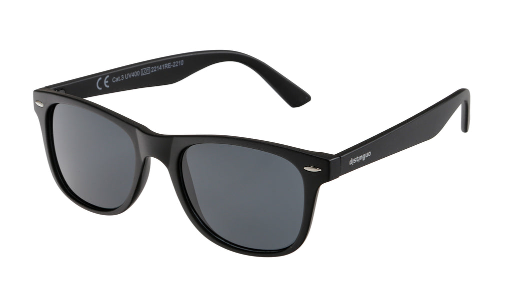 504, occhiali da sole, set 2 pz - Matt Black