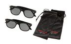 504, occhiali da sole, set 2 pz - Matt Black