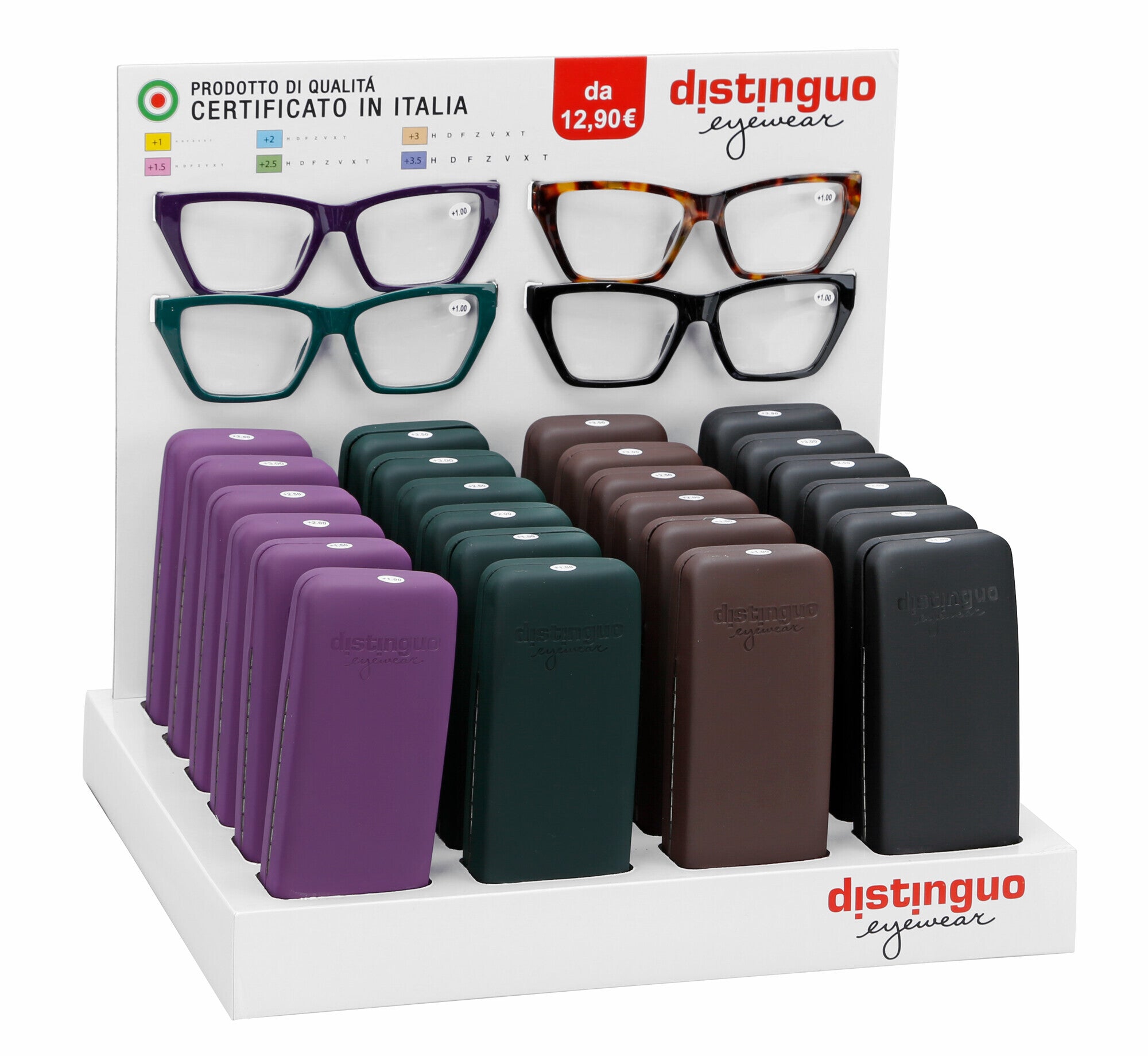 815, occhiali da lettura - Kit 24 pezzi assortimento base