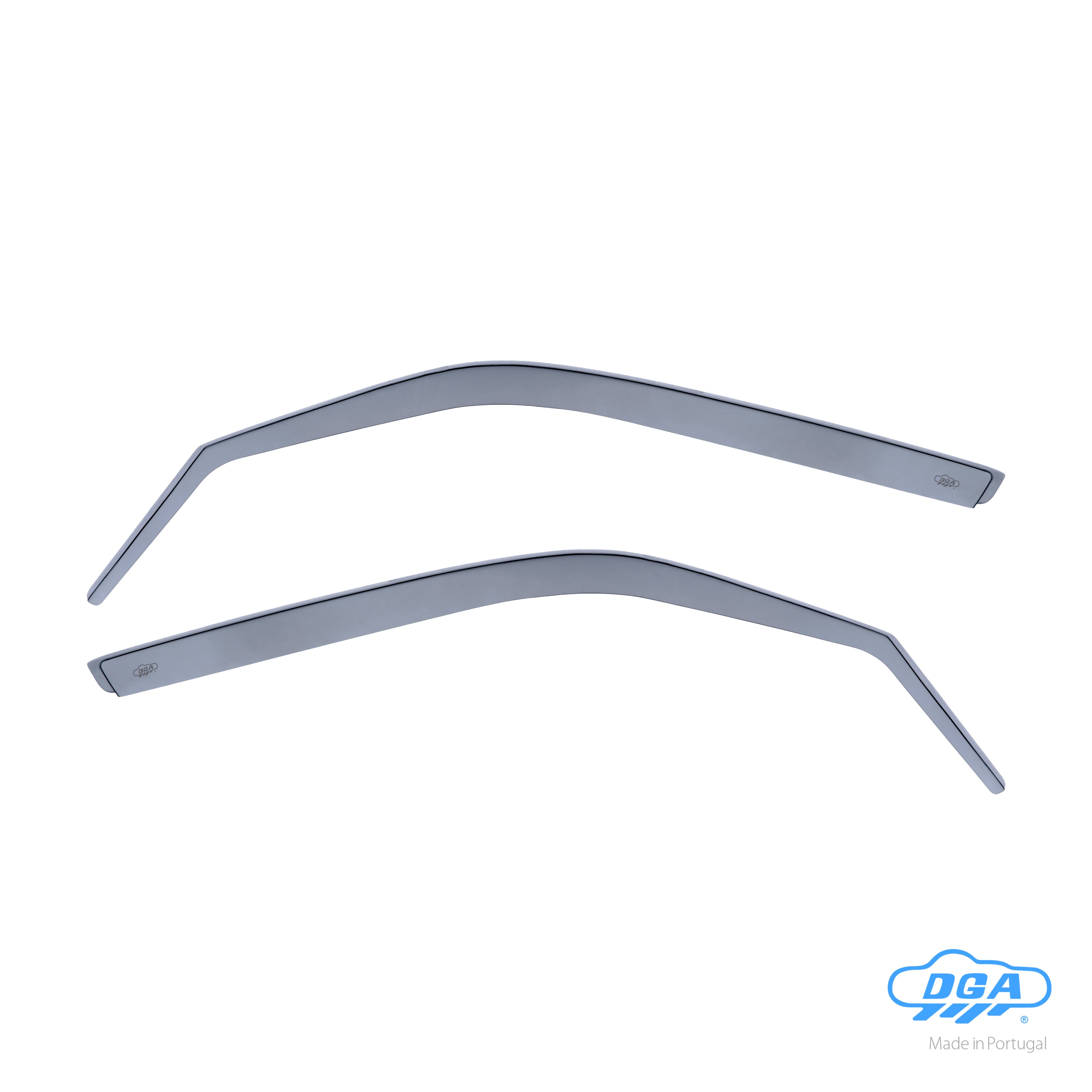 Set deflettori aria anteriori ad incastro, tipo lungo - compatibile per Alfa Romeo 145 (07/94>12/00)