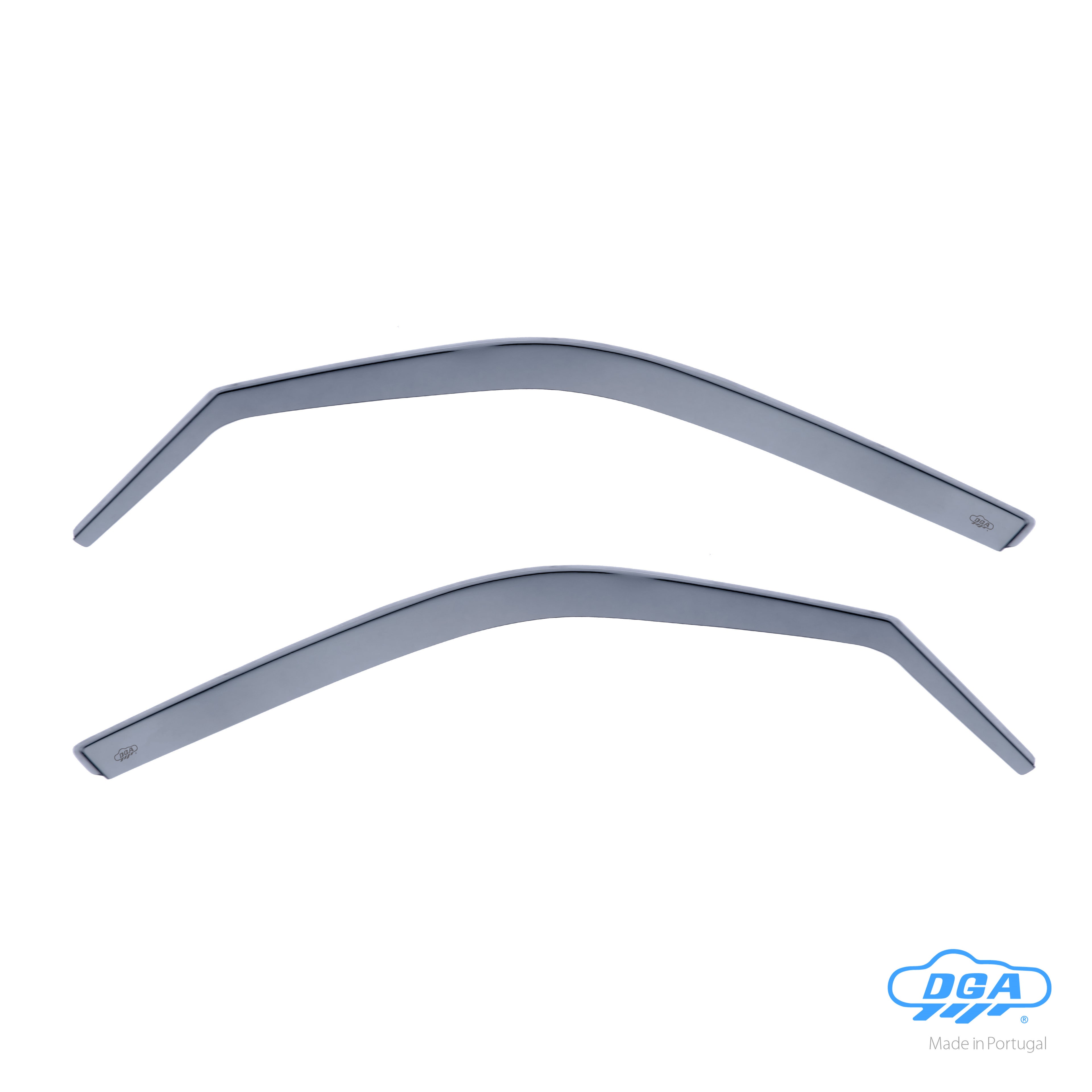 Set deflettori aria anteriori ad incastro, tipo lungo - compatibile per Alfa Romeo 147 5p (04/01>08/08)