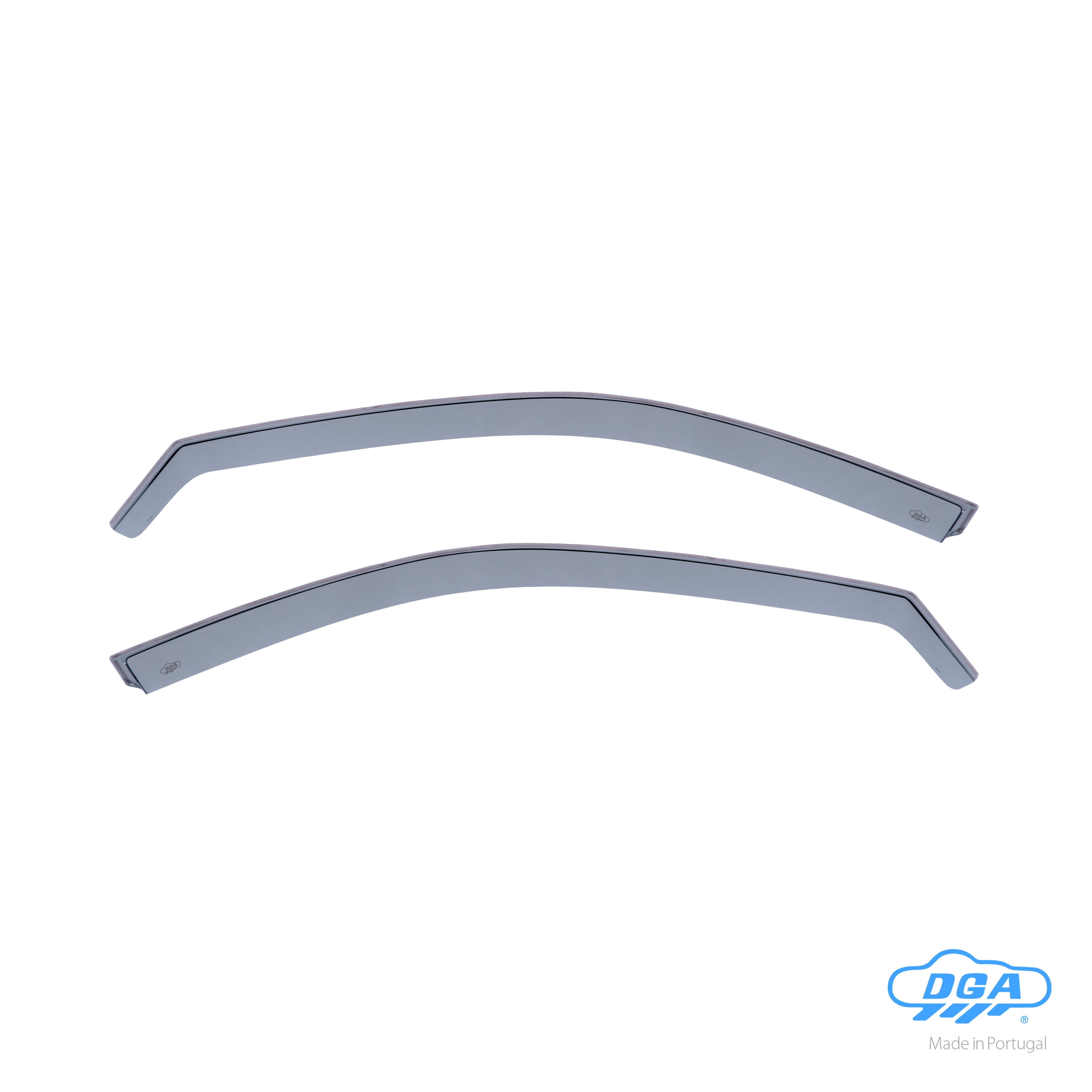 Set deflettori aria anteriori ad incastro, tipo lungo - compatibile per Audi A4 4p (11/94>12/00) - Audi A4 Avant (11/95>08/01)