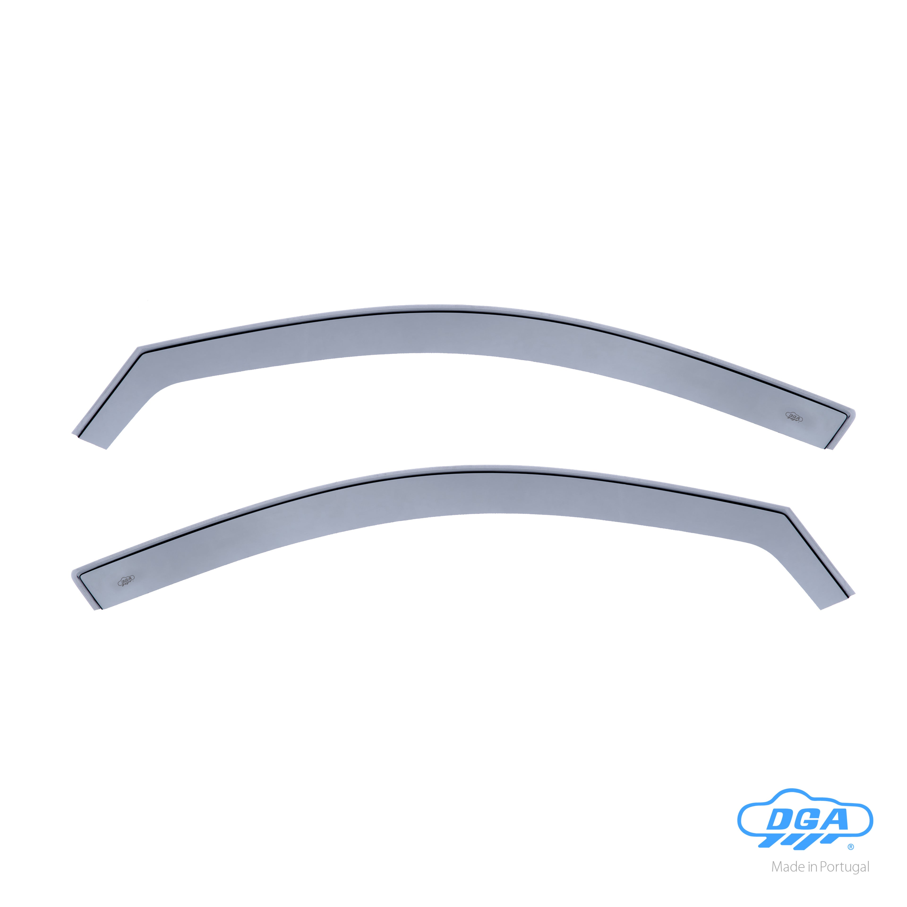 Set deflettori aria anteriori ad incastro, tipo lungo - compatibile per Audi A3 Sportback (09/04>10/12)