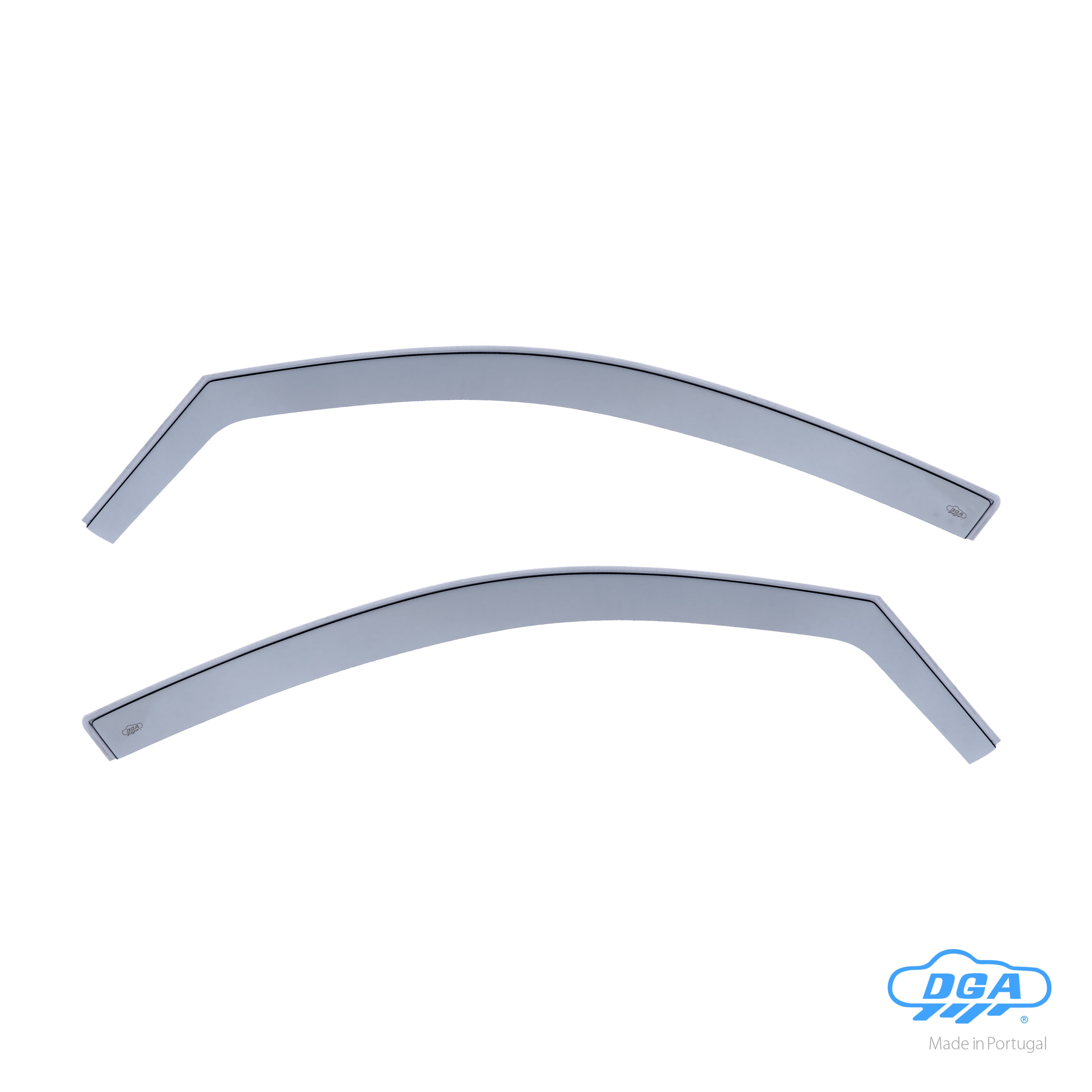 Set deflettori aria anteriori ad incastro, tipo lungo - compatibile per Audi Q3 (10/11>12/18)