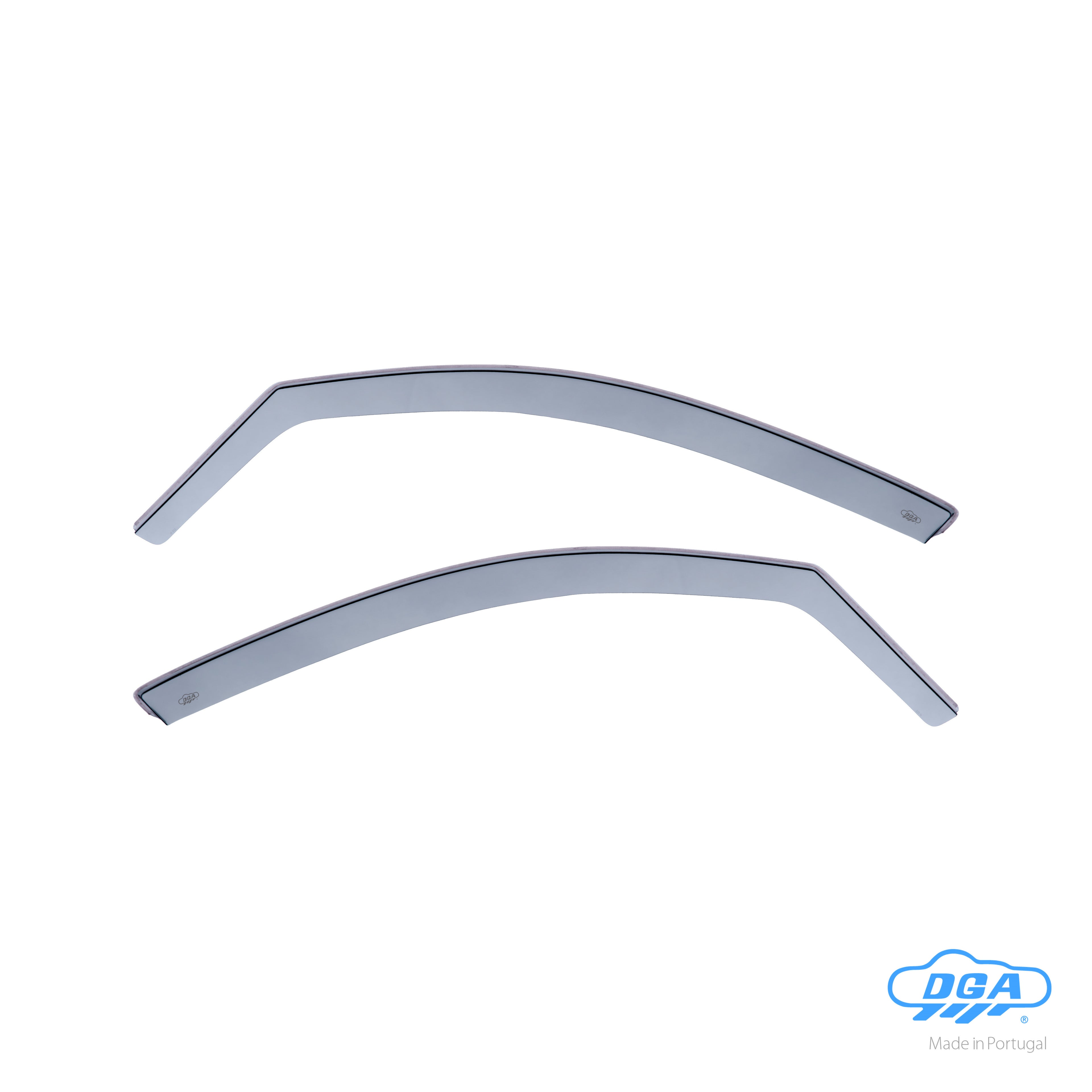 Set deflettori aria anteriori ad incastro, tipo lungo - compatibile per Audi Q5 5p (11/08>02/17)