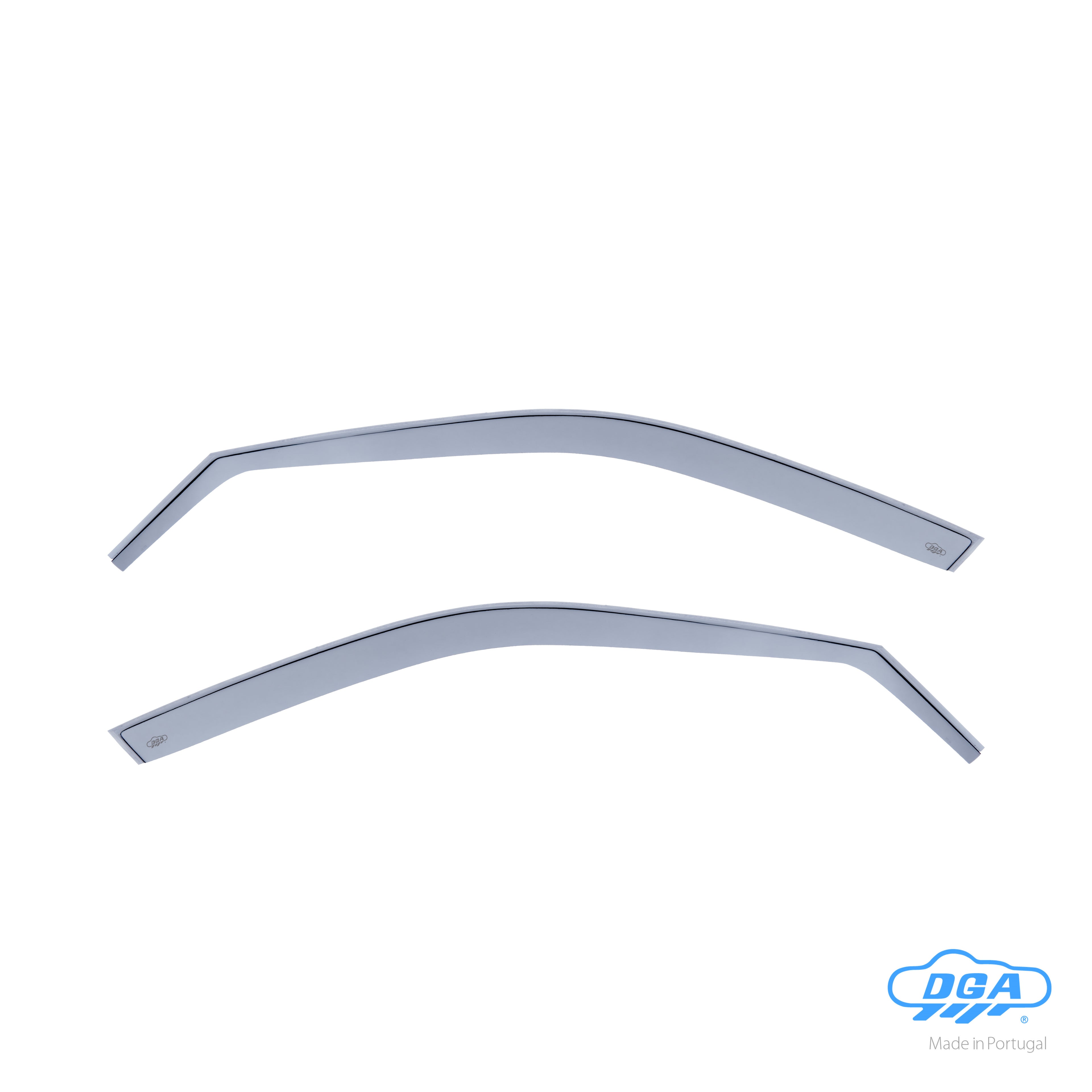 Set deflettori aria anteriori ad incastro, tipo lungo - compatibile per Bmw Serie 5 (E39) (09/95>06/03) - Bmw Serie 5 Touring (E39) (04/97>03/04)