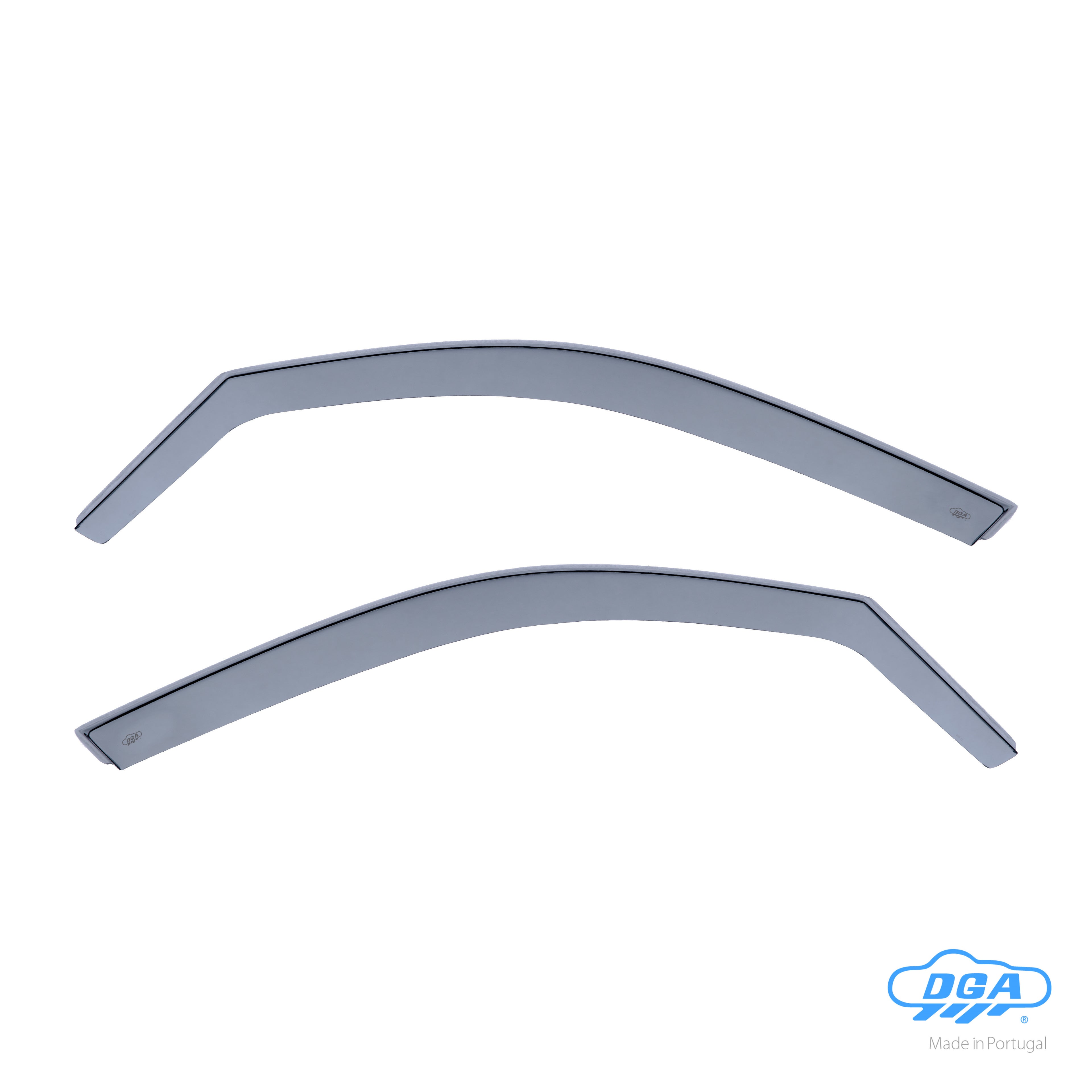 Set deflettori aria anteriori ad incastro, tipo lungo - compatibile per Bmw X1 (E84) (10/09>10/15)