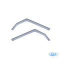 Set deflettori aria anteriori ad incastro, tipo lungo - compatibile per Mini Mini (F55) (07/14>03/24)