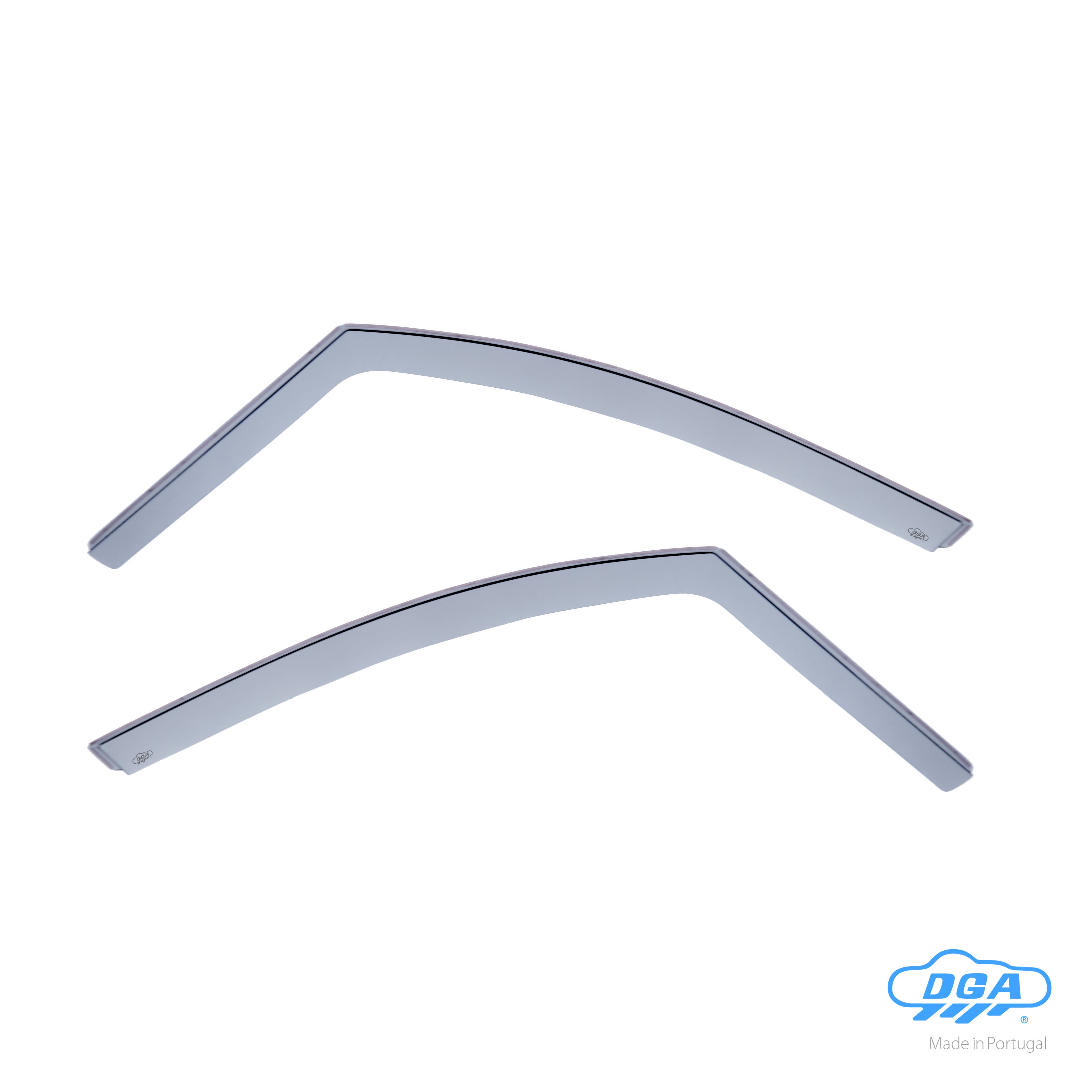 Set deflettori aria anteriori ad incastro, tipo lungo - compatibile per Bmw Serie 2 Active Tourer (F45) (09/14>09/21)